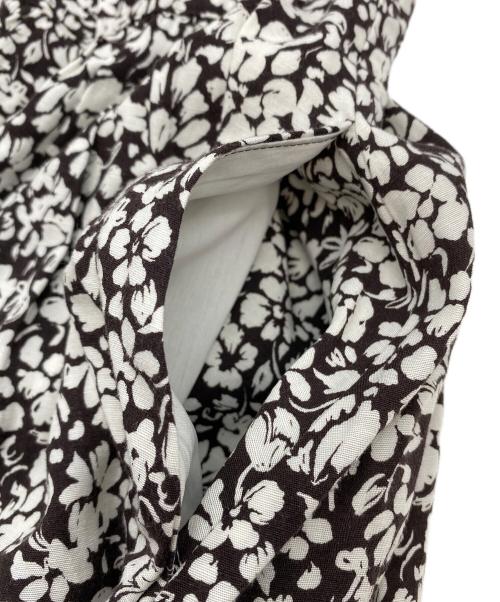 IENA（イエナ）IENA (イエナ) 22SS シャドーフラワーカシュクールワンピース ブラウン サイズ:SIZE 36の古着・服飾アイテム