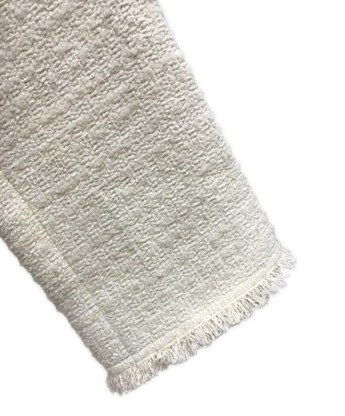 journal standard L'essage（ジャーナルスタンダード レサージュ）journal standard L'essage (ジャーナルスタンダード レサージュ) GIOLICA MIXツイードWIDEジャケット アイボリー サイズ:FREE 未使用品の古着・服飾アイテム