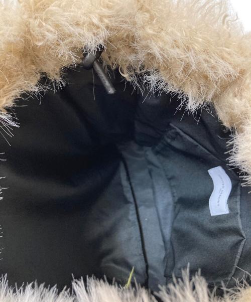 UNITED ARROWS（ユナイテッドアローズ）UNITED ARROWS (ユナイテッドアローズ) フェイクファートートバッグ ベージュ サイズ:下記参照の古着・服飾アイテム