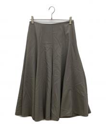DEUXIEME CLASSE（ドゥーズィエム クラス）の古着「Engaging ウールマキシ スカート」｜グレー