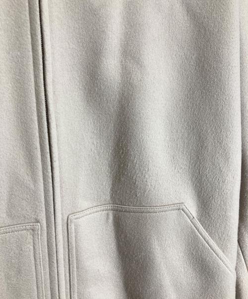 theory（セオリー）theory (セオリー) ノーカラーコート NEW DIVIDE アウター　ウールコート　カシミヤ混　21SS ベージュ サイズ:Sの古着・服飾アイテム