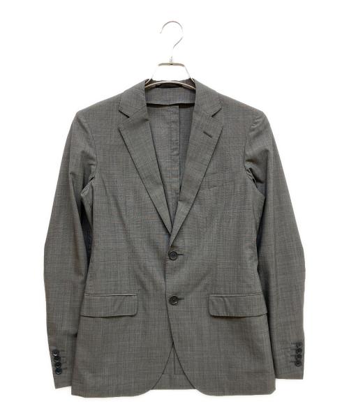 TOMORROW LAND PILGRIM（トゥモローランド ピルグリム）TOMORROW LAND PILGRIM (トゥモローランド ピルグリム) LORO PIANA (ロロピアーナ) シルクブレンドセットアップスーツ グレー サイズ:42の古着・服飾アイテム