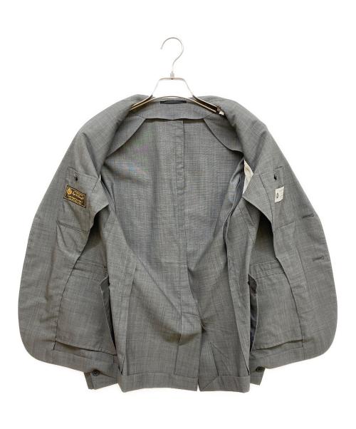 TOMORROW LAND PILGRIM（トゥモローランド ピルグリム）TOMORROW LAND PILGRIM (トゥモローランド ピルグリム) LORO PIANA (ロロピアーナ) シルクブレンドセットアップスーツ グレー サイズ:42の古着・服飾アイテム