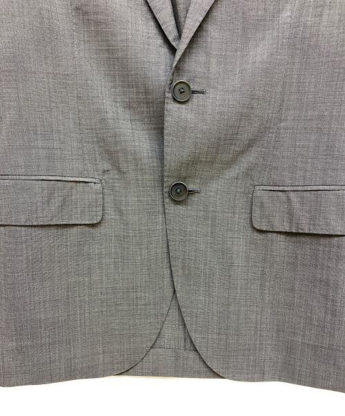 TOMORROW LAND PILGRIM（トゥモローランド ピルグリム）TOMORROW LAND PILGRIM (トゥモローランド ピルグリム) LORO PIANA (ロロピアーナ) シルクブレンドセットアップスーツ グレー サイズ:42の古着・服飾アイテム