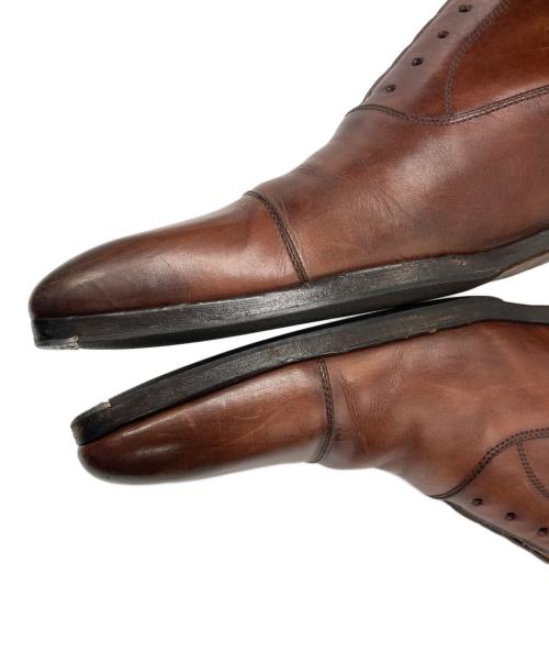 MAGNANNI（マグナーニ）MAGNANNI (マグナーニ) ストレートチップレザーシューズ ブラウン サイズ:41の古着・服飾アイテム