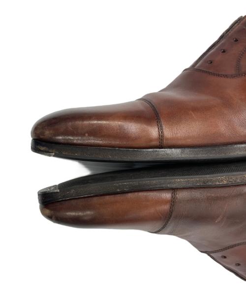 MAGNANNI（マグナーニ）MAGNANNI (マグナーニ) ストレートチップレザーシューズ ブラウン サイズ:41の古着・服飾アイテム