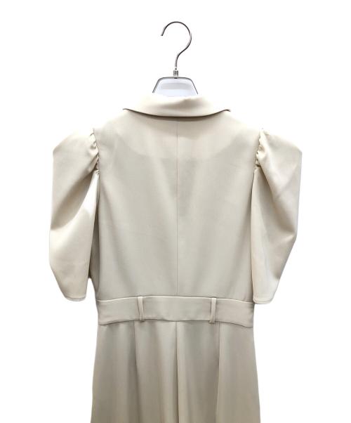 anuans（アニュアンス）anuans (アニュアンス) テーラードオールインワン ベージュ サイズ:Sの古着・服飾アイテム