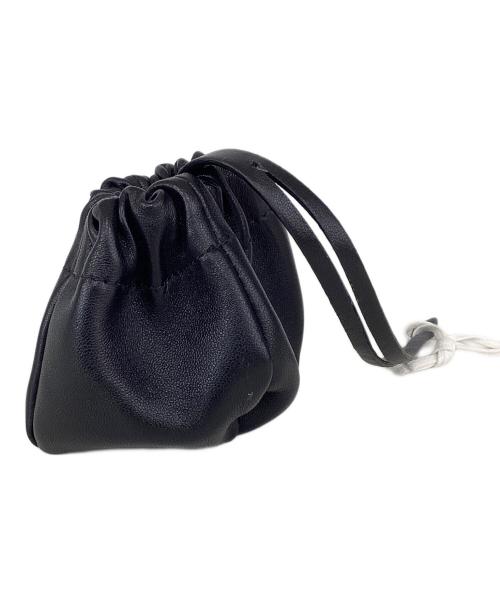 JIL SANDER（ジルサンダー）JIL SANDER (ジルサンダー) ジルサンダー/J08WD0031/RIPPLE POUCH ブラックの古着・服飾アイテム