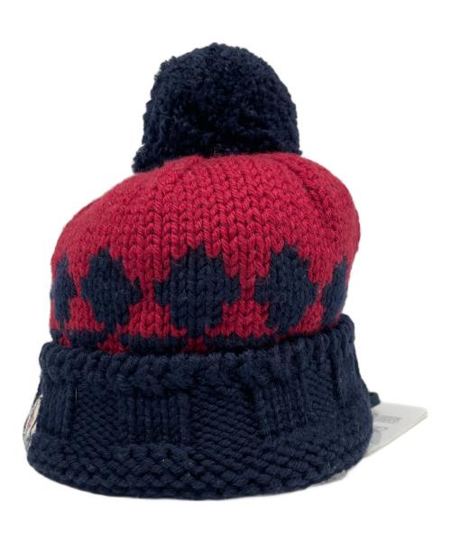 MONCLER（モンクレール）MONCLER (モンクレール) ニット帽/BERRETTO ネイビーの古着・服飾アイテム