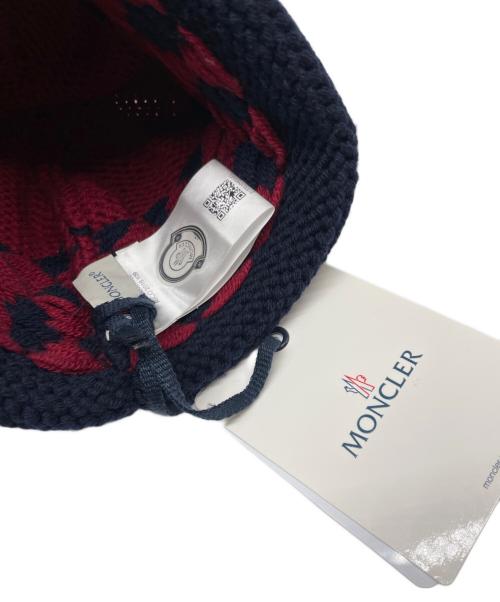 MONCLER（モンクレール）MONCLER (モンクレール) ニット帽/BERRETTO ネイビーの古着・服飾アイテム