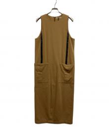 AKANE UTSUNOMIYA（アカネウツノミヤ）の古着「ノースリーブワンピース」｜ベージュ