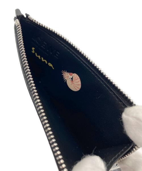 LOEWE（ロエベ）LOEWE (ロエベ) Suna Fujita (スナ フジタ) 深海コインカードホルダー ブラックの古着・服飾アイテム