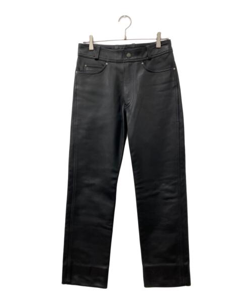 HARLEY-DAVIDSON（ハーレーダビッドソン）HARLEY-DAVIDSON (ハーレーダビッドソン) レザーパンツ ブラック サイズ:SIZE 31の古着・服飾アイテム