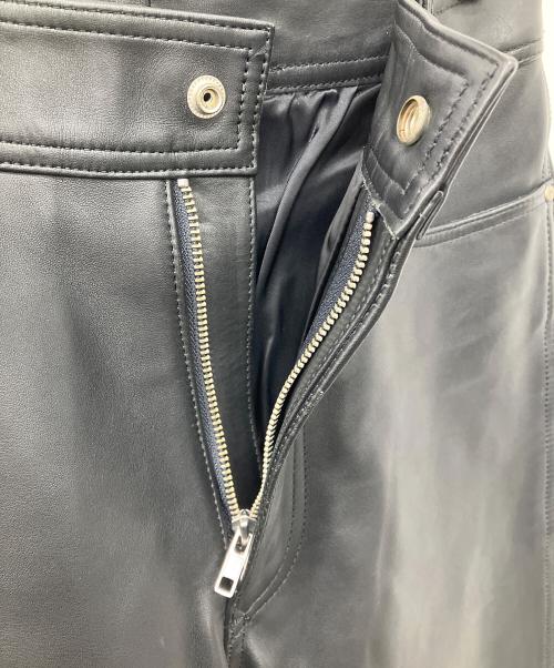 HARLEY-DAVIDSON（ハーレーダビッドソン）HARLEY-DAVIDSON (ハーレーダビッドソン) レザーパンツ ブラック サイズ:SIZE 31の古着・服飾アイテム