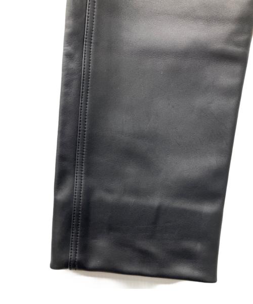 HARLEY-DAVIDSON（ハーレーダビッドソン）HARLEY-DAVIDSON (ハーレーダビッドソン) レザーパンツ ブラック サイズ:SIZE 31の古着・服飾アイテム