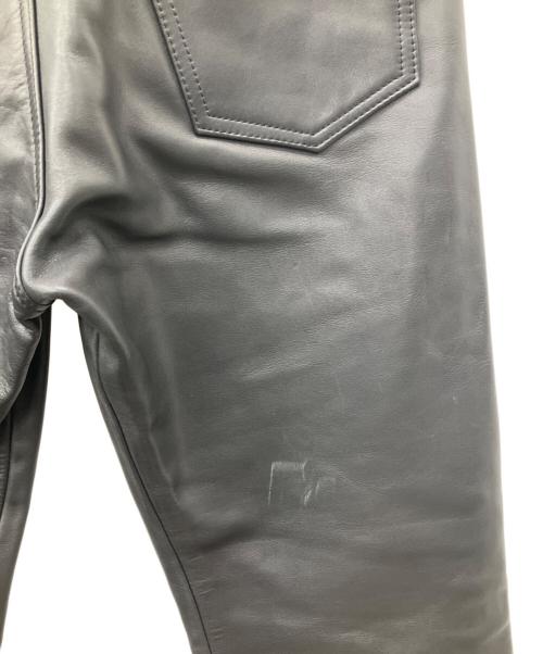 HARLEY-DAVIDSON（ハーレーダビッドソン）HARLEY-DAVIDSON (ハーレーダビッドソン) レザーパンツ ブラック サイズ:SIZE 31の古着・服飾アイテム