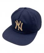 MONDAYSUCKマンデーサック）の古着「帽子」｜ネイビー