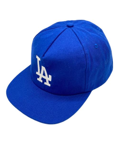 MONDAYSUCK（マンデーサック）mondaysuck (マンデーサック) キャップ ブルーの古着・服飾アイテム