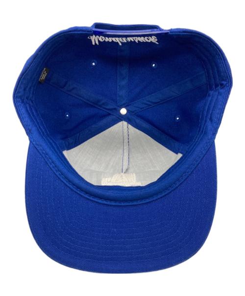 MONDAYSUCK（マンデーサック）mondaysuck (マンデーサック) キャップ ブルーの古着・服飾アイテム
