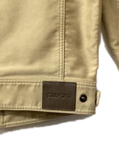 TOM FORD（トムフォード）TOM FORD (トムフォード) コットンジャケット ベージュ サイズ:44の古着・服飾アイテム