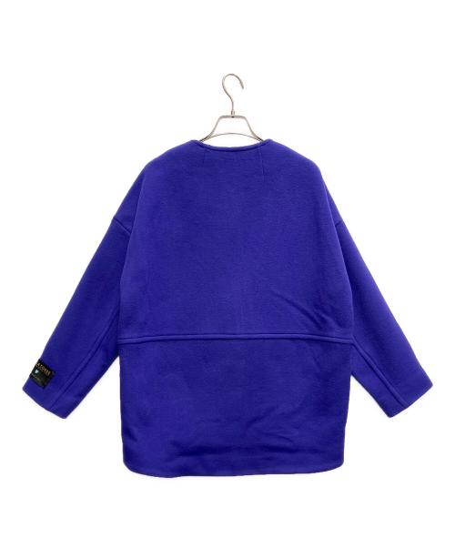ROSSO（ロッソ）ROSSO (ロッソ) LaTorreノーカラーコート ブルー サイズ:FREEの古着・服飾アイテム