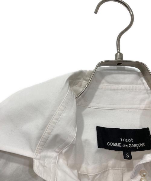 tricot COMME des GARCONS（トリココムデギャルソン）tricot COMME des GARCONS (トリココムデギャルソン) パールシャツ ピンク サイズ:Sの古着・服飾アイテム