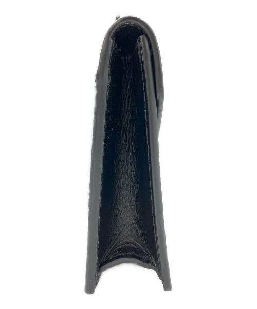 CELINE（セリーヌ）CELINE (セリーヌ) フィービートライフォールデッドカードケース ブラック×ピンクの古着・服飾アイテム