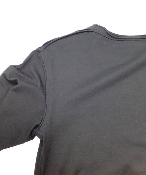 JIL SANDER（ジルサンダー）JIL SANDER (ジルサンダー) 花刺繍カットソーワンピース ブラック サイズ:Sの古着・服飾アイテム