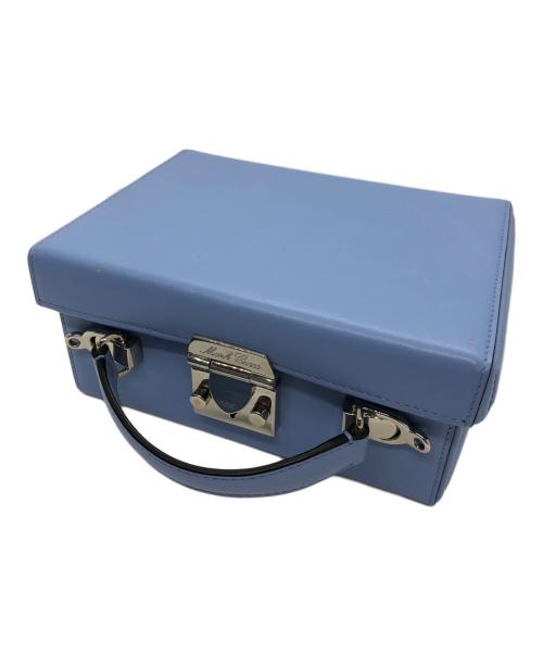 MARK CROSS（マーククロス）MARK CROSS (マーククロス) Grace mini Box Bag ブルーの古着・服飾アイテム