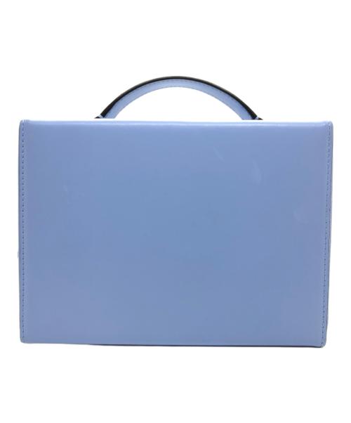 MARK CROSS（マーククロス）MARK CROSS (マーククロス) Grace mini Box Bag ブルーの古着・服飾アイテム