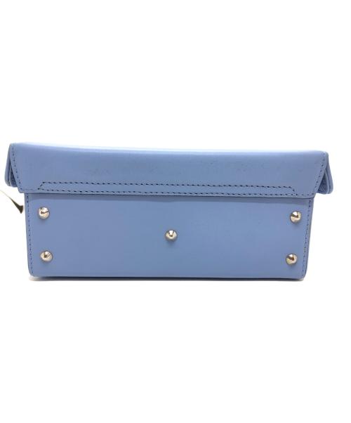 MARK CROSS（マーククロス）MARK CROSS (マーククロス) Grace mini Box Bag ブルーの古着・服飾アイテム