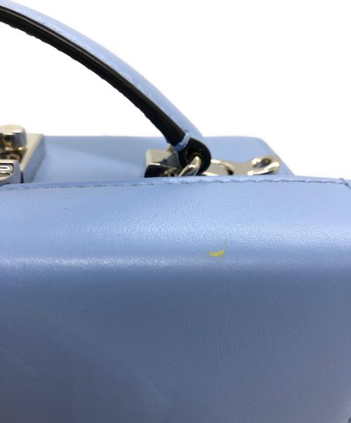 MARK CROSS（マーククロス）MARK CROSS (マーククロス) Grace mini Box Bag ブルーの古着・服飾アイテム