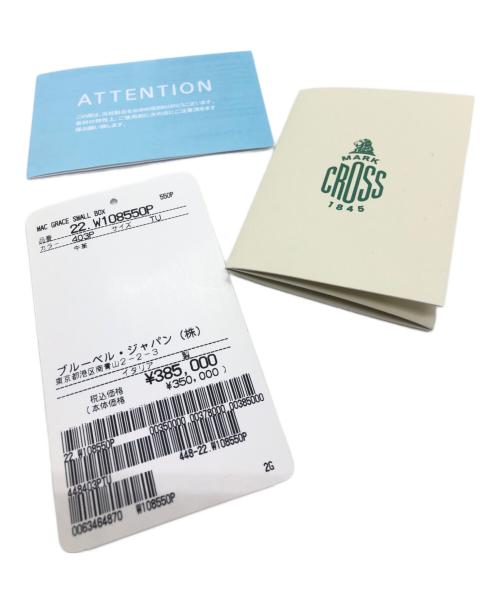 MARK CROSS（マーククロス）MARK CROSS (マーククロス) Grace mini Box Bag ブルーの古着・服飾アイテム