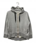 BEIGEベイジ）の古着「Organic Cotton Sweat / Zip up Parka」｜グレー