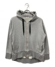 BEIGE（ベイジ）の古着「Organic Cotton Sweat / Zip up Parka」｜グレー