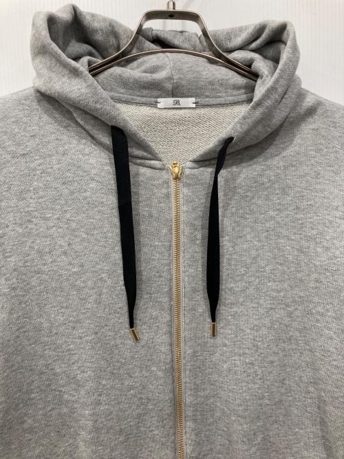 BEIGE（ベイジ）BEIGE (ベイジ) Organic Cotton Sweat / Zip up Parka グレー サイズ:Mの古着・服飾アイテム