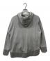 BEIGE (ベイジ) Organic Cotton Sweat / Zip up Parka グレー サイズ:M：4500円