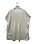 BEARDSLEY (ビアズリー) Vネックニットベスト アイボリー サイズ:F：8000円