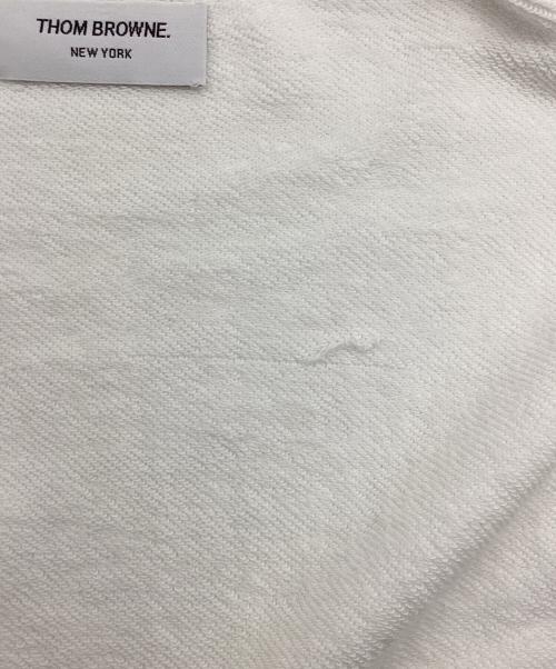 Thom Browne（トムブラウン）Thom Browne (トムブラウン) ジップパーカー ホワイト サイズ:2の古着・服飾アイテム