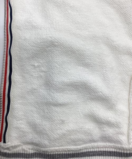 Thom Browne（トムブラウン）Thom Browne (トムブラウン) ジップパーカー ホワイト サイズ:2の古着・服飾アイテム
