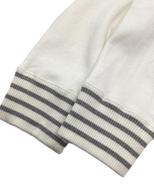 Thom Browne（トムブラウン）Thom Browne (トムブラウン) ジップパーカー ホワイト サイズ:2の古着・服飾アイテム