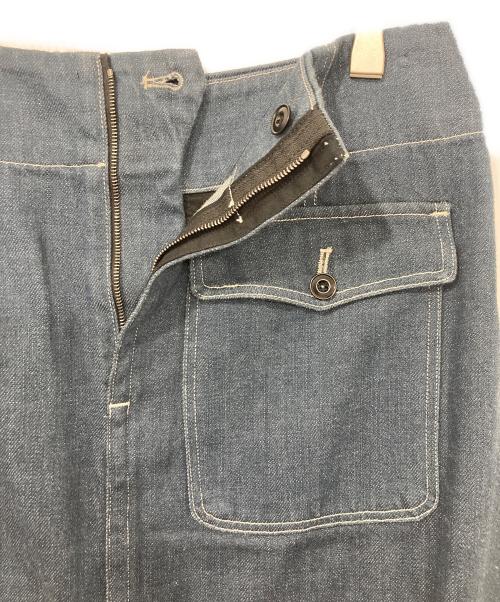 LEMAIRE（ルメール）LEMAIRE (ルメール) デニムスカート インディゴ サイズ:36の古着・服飾アイテム