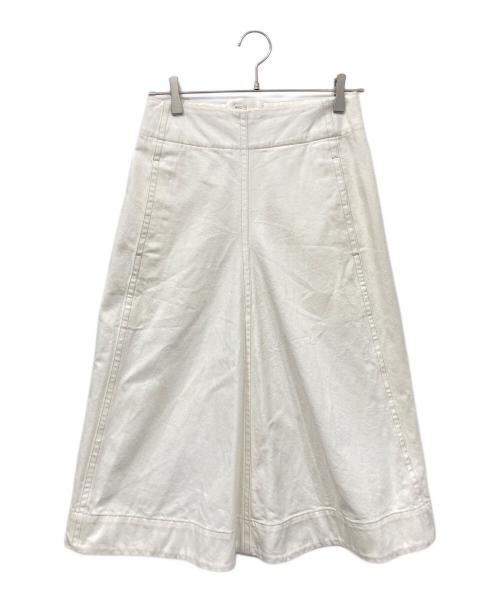 LEMAIRE（ルメール）LEMAIRE (ルメール) デニムスカート ホワイト サイズ:36の古着・服飾アイテム