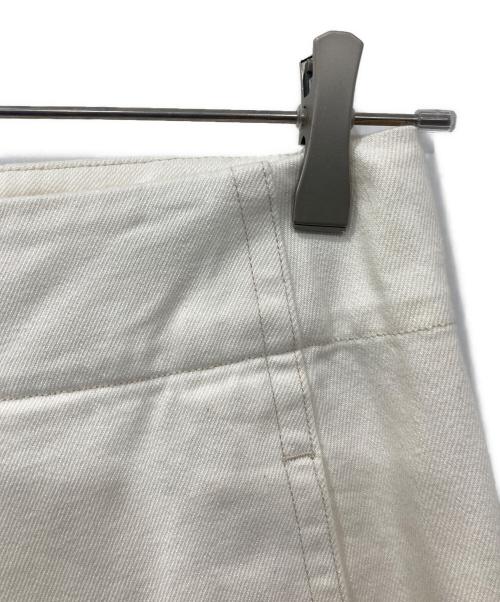 LEMAIRE（ルメール）LEMAIRE (ルメール) デニムスカート ホワイト サイズ:36の古着・服飾アイテム