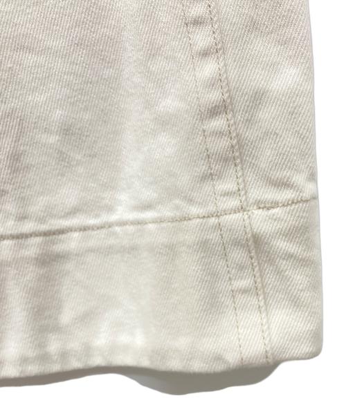 LEMAIRE（ルメール）LEMAIRE (ルメール) デニムスカート ホワイト サイズ:36の古着・服飾アイテム
