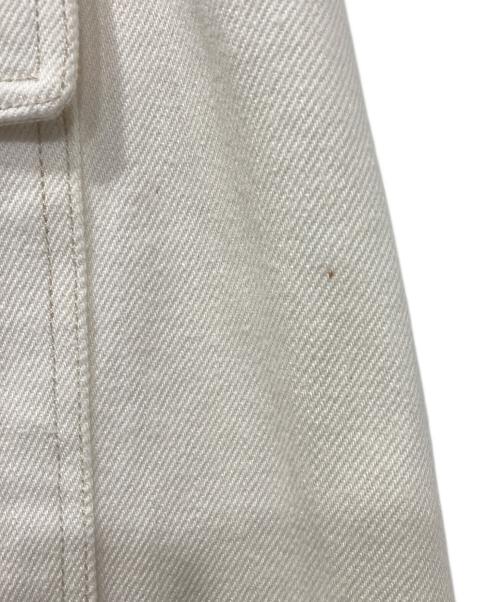 LEMAIRE（ルメール）LEMAIRE (ルメール) デニムスカート ホワイト サイズ:36の古着・服飾アイテム