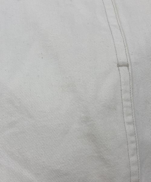 LEMAIRE（ルメール）LEMAIRE (ルメール) デニムスカート ホワイト サイズ:36の古着・服飾アイテム