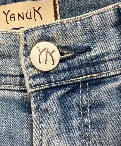 YANUK（ヤヌーク）YANUK (ヤヌーク) Lea ボーイズストレート デニムパンツ インディゴ サイズ:26の古着・服飾アイテム