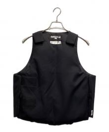 HERITAGEFLOSS（ヘリテージフロース）の古着「GOOSE DOWN ARMOR VEST」｜ブラック