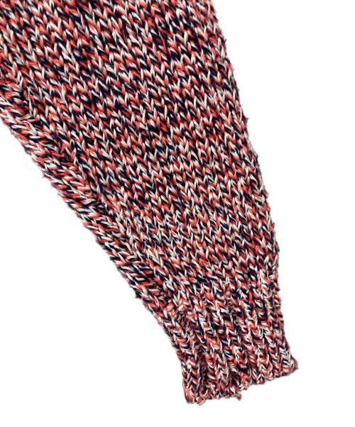 TOMORROW LAND tricot（トゥモローランド トリコ）TOMORROW LAND tricot (トゥモローランド トリコ) クルーネックニット レッド サイズ:Lの古着・服飾アイテム